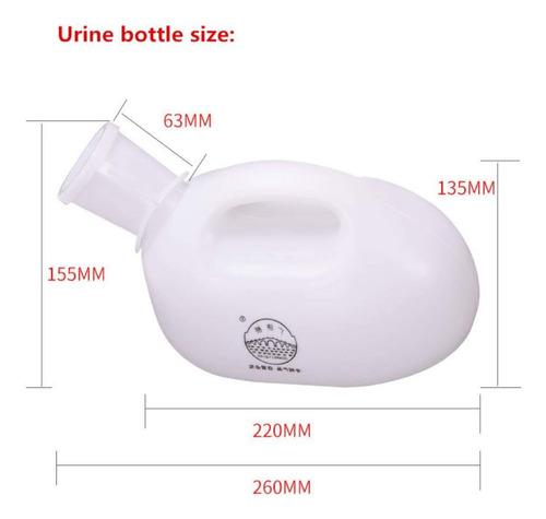 Botellas De Orina De 2000 Ml Hombres, Sistema Portátil...