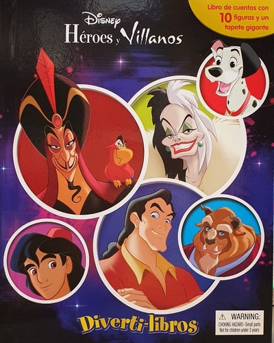 Divertilibros - Heroes Y Villanos - Disney