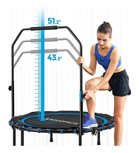 Mini Trampolines Fitness Para Interiores Con Cuerdas