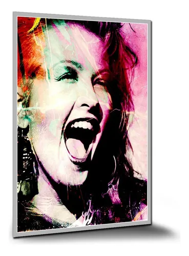 Cyndi Lauper 80年代ポスター CYNDI LAUPER 1986 Clipping Poster 1980s Swedish magazine Okej