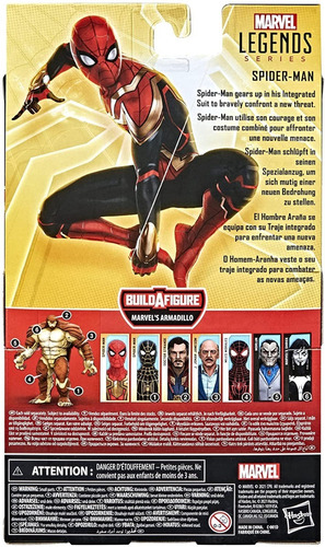 Imagen 8 de 10 de Figura De Acción Spiderman No Way Home Marvel Legends