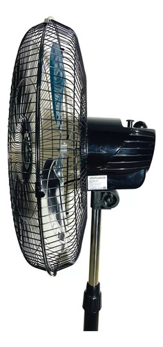 Jeeleeko Ventilador 3en1 Techo Piso Pared Giratorio Ajustable 3 Aspas Estructura Negro Aspas Azul Diámetro 60 Frecuencia 60 Material De Las Aspas Metal