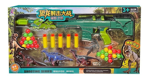 Kit Rifle Pistola De Juguete  Dinosaurios