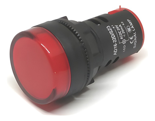 Luz Piloto Led 22mm 24v Rojo