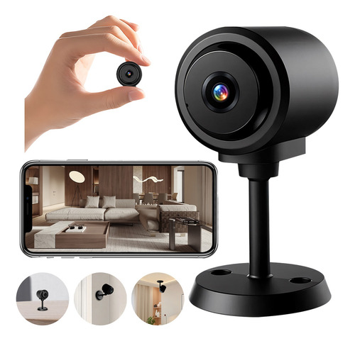 3mp Mini Cámara Espía Anbolm Wifi Hd Cámaras De Seguridad