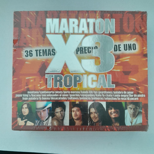 Maraton X3 Tropical Cd_nuevo