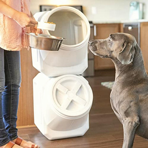 Vittles Vault Contenedor De Comida Para Mascotas Apilable