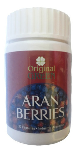 Arandanos Rojos Y Azules  X 30 Capsulas Aran Berries