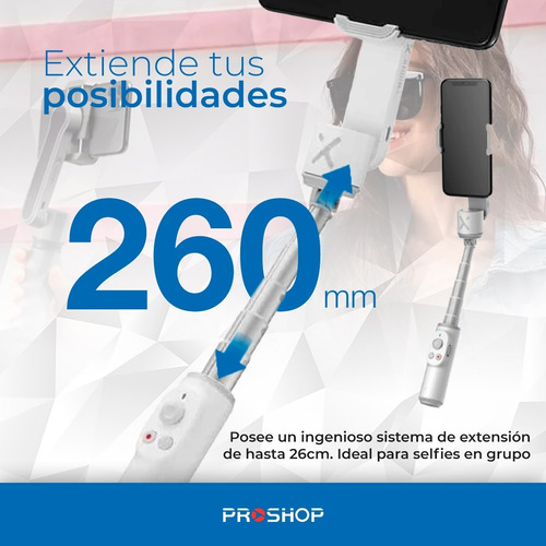 Imagen 2 de 10 de Estabilizador Gimbal Zhiyun Smooth X Celular Steadycam!