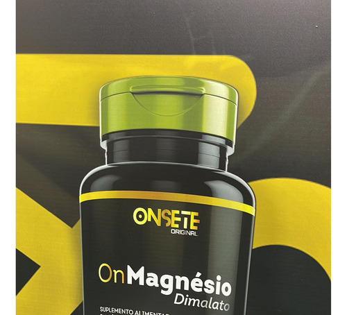 Kit Com 2 Potes De Magnésio Dimalato -600 Mg- 180 Capsulas