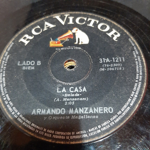 Simple Armando Manzanero Orquesta Magallanes Rca Victor C23