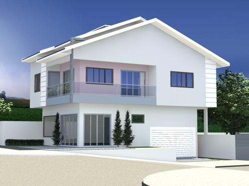 Projeto Arquitetônico Sobrado Nn 2suit 158m² Lote 13,4x11,5m