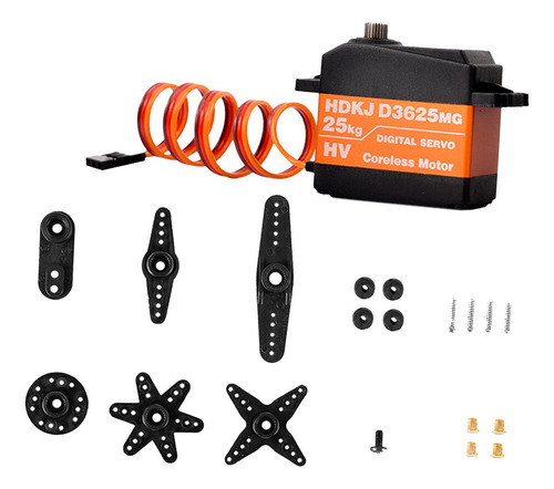 Servo Digital De Alto Par De 25 Kg Para 1/8 1/10 Rc Modelo