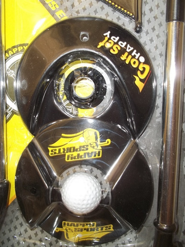 Imagen 4 de 7 de Set Juego De Golf Infantil Juguete 2 Hoyos Aire Libre Patio