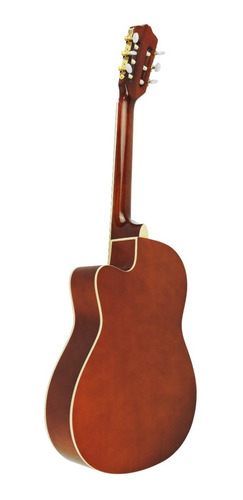 Violão Deviser Profiss Nylon Ac Cutway L-330 Nt+ Capa+ Afin