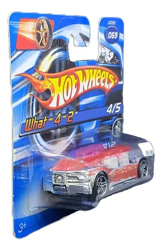 What-4-2 What 4 2 Chrome Burnerz 2006 Hot Wheels 1/64