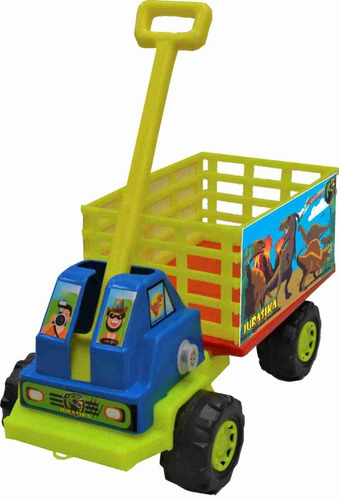 Carrito Camión Coloso Con Pala Luz Y Sonido Machuka 5710