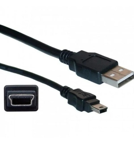 Cable Mini Usb Con Filtro 1,5m Ideal Joystick Ps3 Mas Usos!