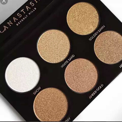 Anastasia Paleta Iluminadores Glow Kit 6 Tons Orig. Eua Tom Da Maquiagem Multi