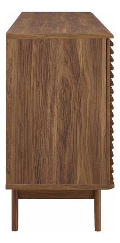 Modway Render Mueble Moderno De Mediados De Siglo Para Mesa Nuez