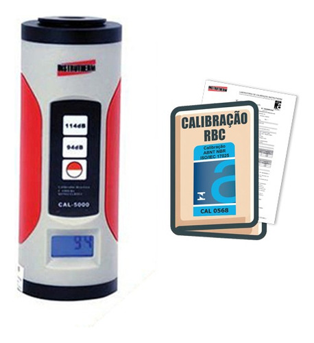 Calibrador Acústico  Cal-5000 + Certificado Calibração Rbc