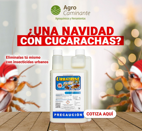 Urbatrine Flow 1l (deltametrina) Para Chinches Sin Olor