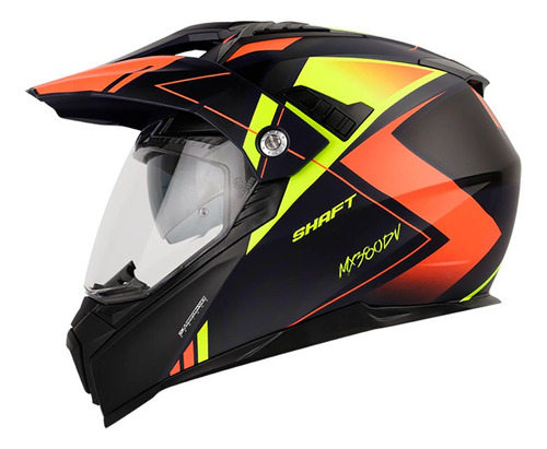 Casco Shaft Mx-380dv Multipropósito Hyper Certificado