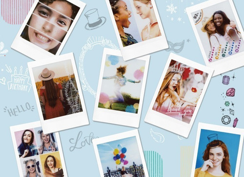 Impressora Instax Mini Link - Jeans Escuro