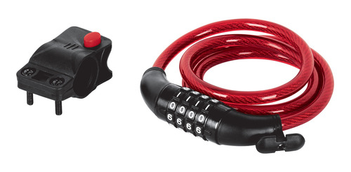 Candado De Combinacion Cable Bicicleta Moto Seguridad 3/8´