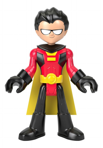Imagen 1 de 6 de Imaginext Teen Titans Go!, Figura Xl Robin