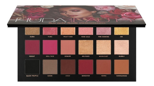 Sombras Huda Rose Gold - g a $92