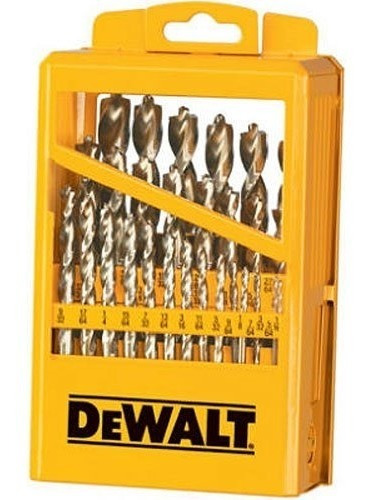 Dewalt Dw1969 29 Piezas De Pilot Point Bit Fresa Espiral Sur