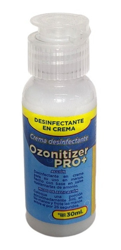 Crema Antibacterial Sanitizante Desinfectante 30 Ml 10pzas