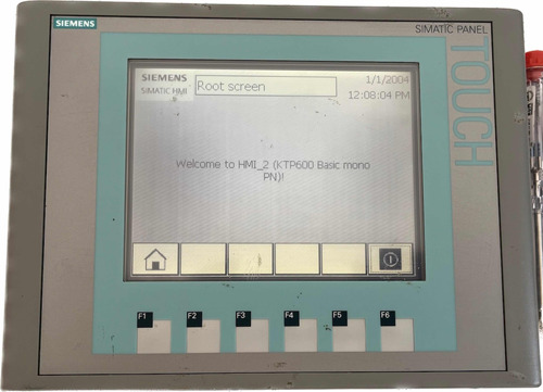 Hmi Siemens Para Practicas Ktp600 Basic Mono Pn Profinet