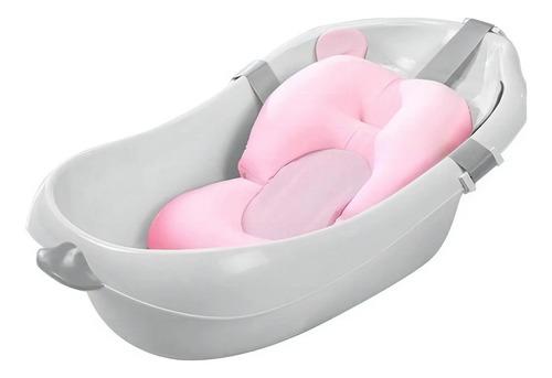 Reposera Baño Bebé Soporte Universal Mvd Kids Color Rosa