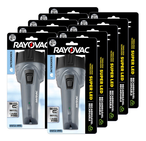 Imagem 1 de 8 de 10 Lanternas Interiores Super Led Médio Rayovac