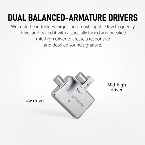 Auriculares Con Monitor Intraural Xvive T9 Dual Knowles Ba D