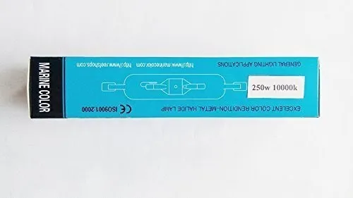 Marina Color Marca 250w Hqi 10.000 K Doble Composición Fc2 R