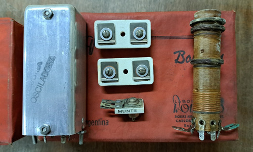 Bobinas Douglas 45 C, Radio Antigua, Juego Completo