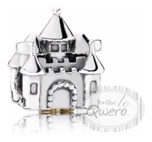 Charm 100% Plata Castillo Disney Compatible Pandora Princes