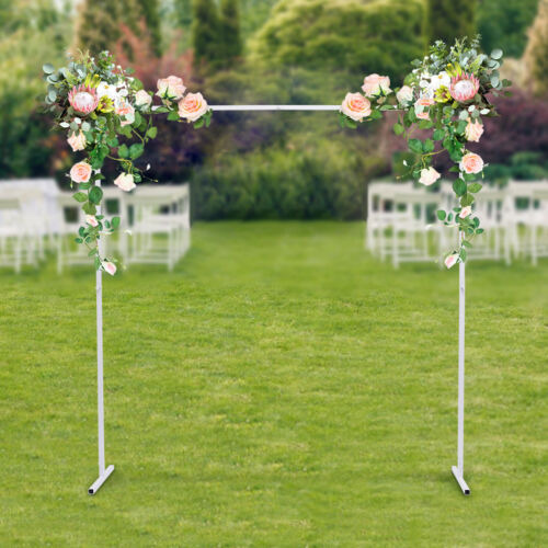 6.6 Ft Square Metal Table Arch Garden Arbor For Garden,  Wss