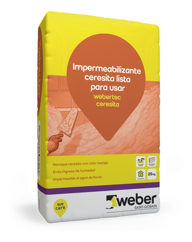 Impermeabilizante Webertec Ceresita X 30kg