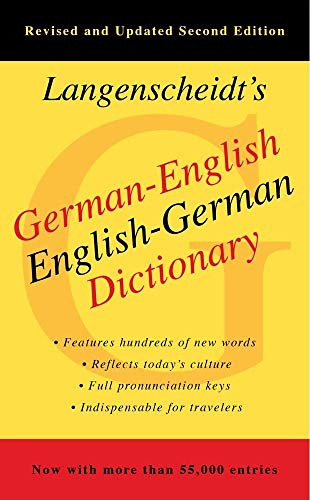 Book : German-english, English-german Dictionary, 2nd...