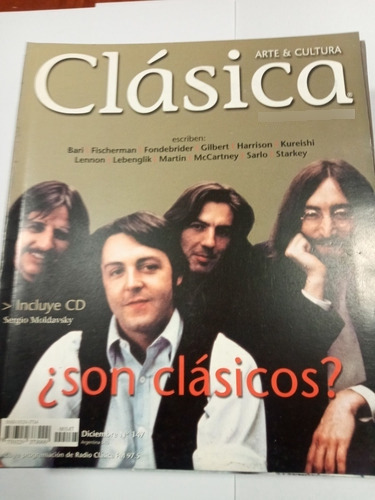 Revista Clasica Arte Y Cultura 15 Ejem Sin Cd Precioxunida 