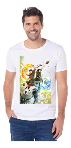 Playera Avatar: Leyenda De Aang Diseño 50 Anime Beloma