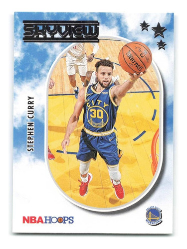 Panini Hoops Skyview 9 Stephen Curry Golden State Warriors T