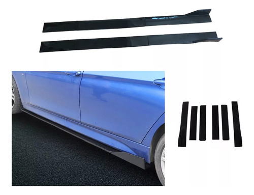 Embellecedores Laterales 2m 3pzs Vw Combi 2001