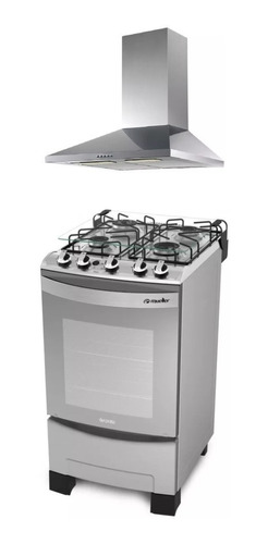 Cocina Supergas Y Campana Extractora Acero Inox Ebz