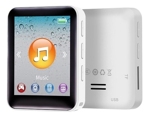 Reproductor Mp3 16gb Metal Radio Musicas Altoparlante F