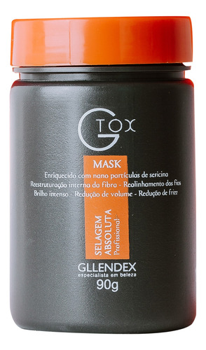 Mascara G Tox Alisado Brasilero Gllendex 90 G
